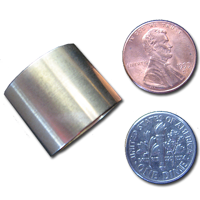 Dime and Penny Size Bang Ring