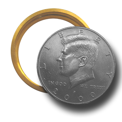Half Dollar Bang Ring