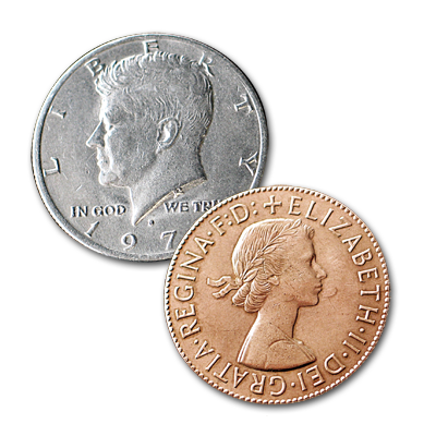 Copper/Silver Half